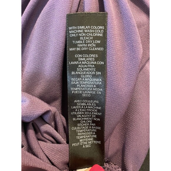 💜 White House Black Market Sleeveless Asymmetrical Blouse – Size M - Picture 6 of 7